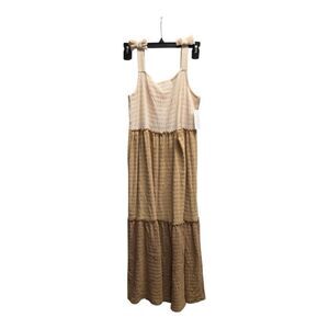 Design History Beige Maxi Dress Girls L